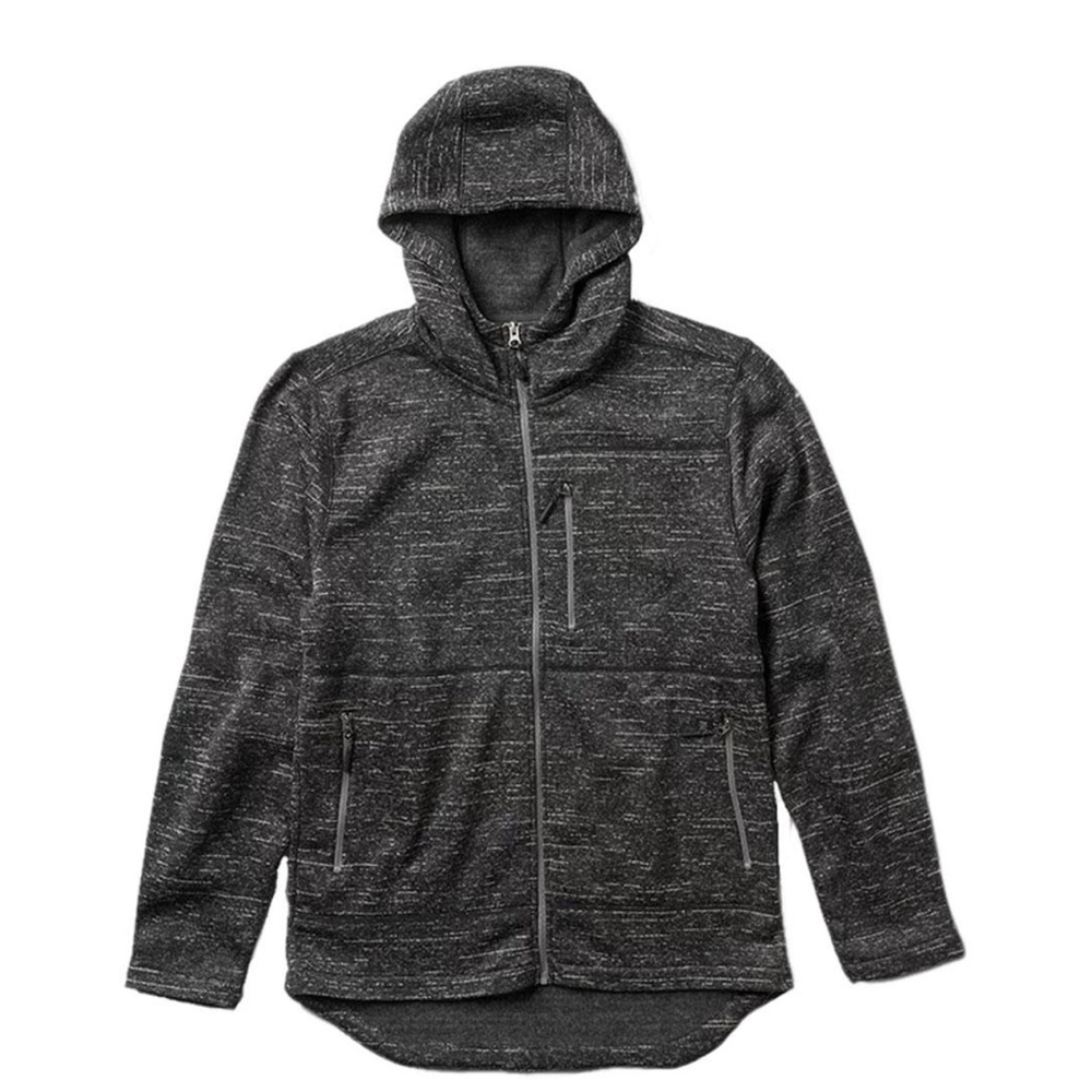 Roark Charcoal Gray Hooded Jacket